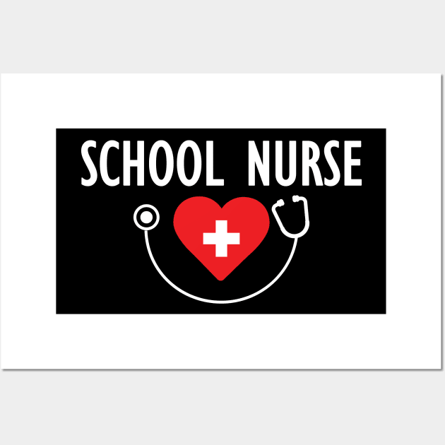 School Nurse Wall Art by KC Happy Shop